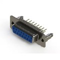 628-M15-321-LN5 - 628M SERIES VERTICAL D-SUB RECEP