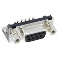 RDED-9S-LNA(4-40)(55) - CONN D-SUB RCPT 9POS R/A SLDR