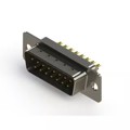 627-M15-322-WT1 - 627M SERIES VERTICAL D-SUB PLUG