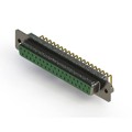 622-M37-260-GN2 - 622M SERIES RIGHT ANGLE D-SUB PL