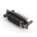 628-M15-321-BN6 - 628M SERIES VERTICAL D-SUB RECEP