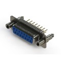 628-M15-321-LN6 - 628M SERIES VERTICAL D-SUB RECEP