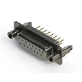 628-M15-321-WT6 - 628M SERIES VERTICAL D-SUB RECEP