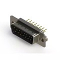 627-M15-620-LT2 - 627M SERIES VERTICAL D-SUB PLUG