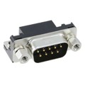 RDED-9P-LNA(55) - CONN D-SUB PLUG 9POS R/A SLDR