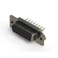 628-M15-621-BT2 - 628M SERIES VERTICAL D-SUB RECEP