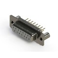 628-M15-621-WT3 - 628M SERIES VERTICAL D-SUB RECEP