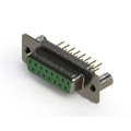 628-M15-621-GN3 - 628M SERIES VERTICAL D-SUB RECEP