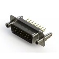 627-M15-620-BN6 - 627M SERIES VERTICAL D-SUB PLUG