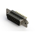 627-M15-622-LN2 - 627M SERIES VERTICAL D-SUB PLUG