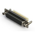 638-M44-230-BT6 - 638M SERIES VERTICAL D-SUB RECEP