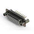 628-M15-621-WT4 - 628M SERIES VERTICAL D-SUB RECEP