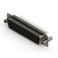627-M50-220-LT4 - 627M SERIES VERTICAL D-SUB PLUG