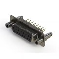 628-M15-621-BN6 - 628M SERIES VERTICAL D-SUB RECEP