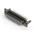 628-M25-321-WT5 - 628M SERIES VERTICAL D-SUB RECEP