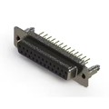 628-M25-321-BN5 - 628M SERIES VERTICAL D-SUB RECEP