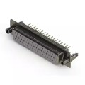 628-M50-221-WT6 - 628M SERIES VERTICAL D-SUB RECEP