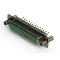 628-M25-321-GT4 - 628M SERIES VERTICAL D-SUB RECEP