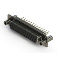 628-M25-321-BT4 - 628M SERIES VERTICAL D-SUB RECEP