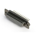 628-M25-321-WT2 - 628M SERIES VERTICAL D-SUB RECEP