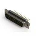 627-M25-320-GT2 - 627M SERIES VERTICAL D-SUB PLUG