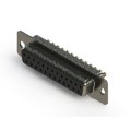 628-M25-322-BN1 - 628M SERIES VERTICAL D-SUB RECEP