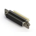 638-M44-330-BT2 - 638M SERIES VERTICAL D-SUB RECEP