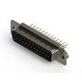627-M25-620-LT2 - 627M SERIES VERTICAL D-SUB PLUG