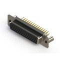 638-M44-330-BT3 - 638M SERIES VERTICAL D-SUB RECEP