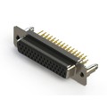 638-M44-330-BT5 - 638M SERIES VERTICAL D-SUB RECEP
