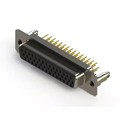 638-M44-330-BN5 - 638M SERIES VERTICAL D-SUB RECEP
