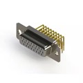 634-M26-663-WN1 - 634M SERIES RIGHT ANGLE D-SUB RE