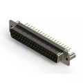 627-M37-320-GN3 - 627M SERIES VERTICAL D-SUB PLUG