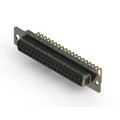 622-M37-360-BN1 - 622M SERIES RIGHT ANGLE D-SUB PL