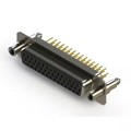 638-M44-330-BT6 - 638M SERIES VERTICAL D-SUB RECEP
