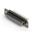 628-M25-621-WT1 - 628M SERIES VERTICAL D-SUB RECEP