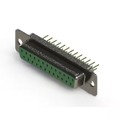 628-M25-621-GT1 - 628M SERIES VERTICAL D-SUB RECEP
