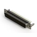 627-M37-320-BT5 - 627M SERIES VERTICAL D-SUB PLUG