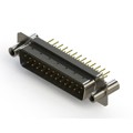 627-M25-620-WN4 - 627M SERIES VERTICAL D-SUB PLUG