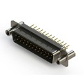 627-M25-620-BN4 - 627M SERIES VERTICAL D-SUB PLUG