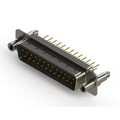627-M25-620-WN6 - 627M SERIES VERTICAL D-SUB PLUG
