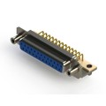 630-M25-640-LT5 - 630M SERIES RIGHT ANGLE D-SUB RE