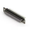 628-M37-321-WN1 - 628M SERIES VERTICAL D-SUB RECEP