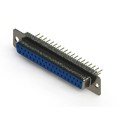 628-M37-321-LT1 - 628M SERIES VERTICAL D-SUB RECEP