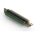 622-M37-360-GN4 - 622M SERIES RIGHT ANGLE D-SUB PL