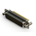 637-M44-332-BN4 - 637M SERIES VERTICAL D-SUB PLUG