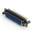 628-M25-621-LN4 - 628M SERIES VERTICAL D-SUB RECEP