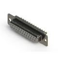 628-M25-622-WT1 - 628M SERIES VERTICAL D-SUB RECEP