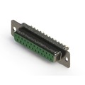 628-M25-622-GT1 - 628M SERIES VERTICAL D-SUB RECEP