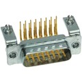 09642247223 - CONN D-SUB PLUG 15POS R/A SLDR